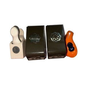 StampinUp Set Of 2 And Fiskers Round N Round Twist Martha Stewart Puncher